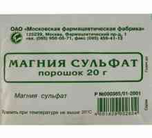 Ljekoviti proizvod "Magnezijev sulfat" (prah): upute za uporabu, indikacije,…