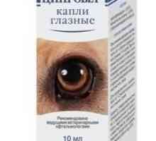 Lijek "Tsiprovet" - kapi za oči za mačke i pse