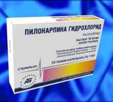 `Pilocarpine hydrochloride` lijek - učinkovite kapi za oči