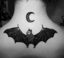Bat - tetovaža svijetlih osoba