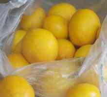 Limun u posudi šećera - recept. Prednosti limuna za tijelo