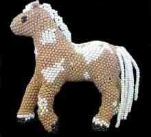 Konj od kuglica: majstorska klasa na tkanju