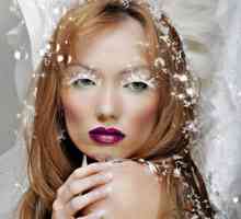 Šminka `Snježna kraljica`: opis slike, tehnologija