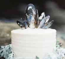 Mala svadbena torta: Fotografija