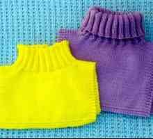 Manishka pletene igle za djecu - pouzdana zaštita od vjetra
