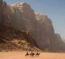 Pustinja marijanske Wadi Rum u Jordanu: opis, povijest i zanimljive činjenice