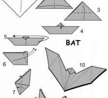 Učiteljska klasa: šišmiš-origami šišmiš
