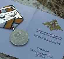 Медаль `За освобождение Крыма и Севастополя`