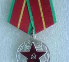 Medalje `za besprijekornu uslugu `. Odjel za medije Ministarstva obrane SSSR-a
