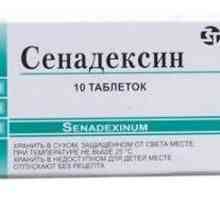 Lijekovi `Senadexin`. Upute za uporabu