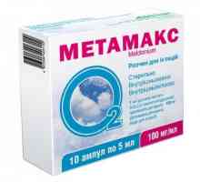 `Methamax` u ampulama: upute za uporabu. Recenzije, cijene, analozi