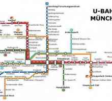 Metro München: shema, stanica, linija, vozni park