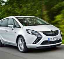 Minivan `Opel Zafira`: tehničke karakteristike, dizajn i cijena