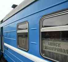 Minsk - Simferopol: vlak, itinerer, cijena ulaznica