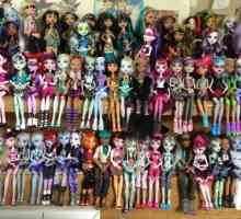 Svijet igračaka `Monster High `: lutke, pregled, opis