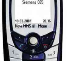 Mobitel Siemens C65: fotografije, specifikacije