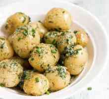 Mladi krumpir s češnjaka i kopra: načini kuhanja