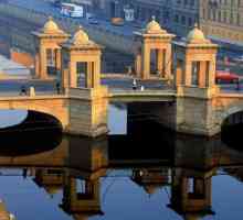 Lomonosov most na rijeci Fontanka u St. Petersburgu: opis, povijest, gdje se nalazi