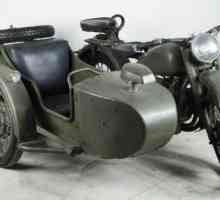 Motocikl M-72. Sovjetski motocikl. Retro Motocikl M-72
