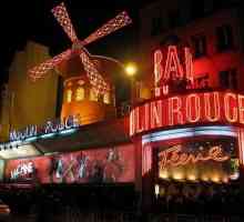 Moulin Rouge u Parizu. Cabaret `Moulin Rouge`