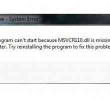 Računalo nema MSVCP110.dll: što da radim? Vraćanje dinamičkih biblioteka u 10 minuta