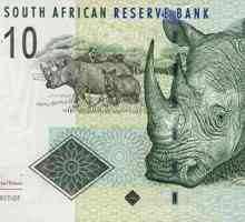Nacionalna valuta Južne Afrike je rand