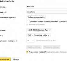Postavljanje ciljeva u Yandex.Metrica: slanje obrasca