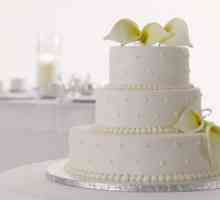 Neobična svadbena torta. Izvorne ideje. Ukrasi kolača