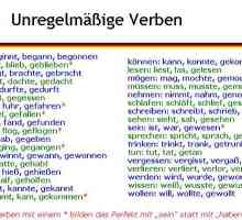 Pogrešni glagoli njemačkog jezika i značajke njihove studije