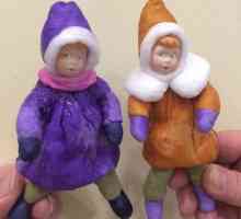 Novogodišnje igračke od pamučne vune s vlastitim rukama