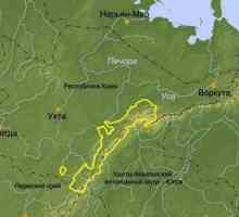 O mjestu gdje se Vorkuta nalazi na mapi Rusije