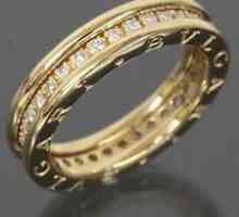 Vjenčani prstenovi "Bulgari" - prikaz rafiniranosti, stila i ukusa