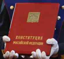 Opće značajke Ustava Ruske Federacije. Ustav Ruske Federacije: koncept, načela