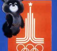 Olimpijski medvjed kao simbol i amulet Ljetnih olimpijskih igara 1980. godine