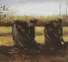 Opis slikarstva Van Gogha "Ženke krumpira"