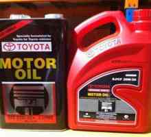 Izvorni `Toyota` ulje: pregled, vrste, karakteristike i recenzije