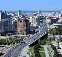 Glavna područja Novosibirsk i njihove atrakcije
