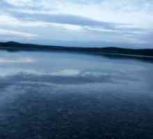 Jezero Ingol, Krasnoyarsk Territory. Odmorite se na jezero Ingol