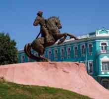 Spomenik u Ryazan Evpatiy Kolovrat: fotografija, opis, gdje je to?