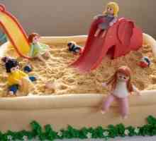 `Sandbox` - torta za odrasle i djecu: ideje za dizajn