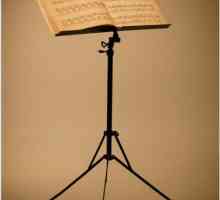 Glazbeni stalak je udoban glazbeni stalak
