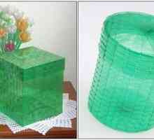 Košare za tkanje iz plastičnih boca vlastitim rukama: majstorska klasa