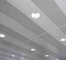 Spušteni strop od aluminijskih ploča: prednosti, instalacija, cijene. Stropni strop