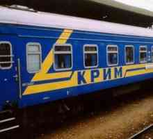 Vlakom u Krim. Vlakovi iz Ukrajine na Krim. St. Petersburg - Krim: vlak