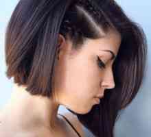 Popularne frizure s pletenicama na kratkoj kosi