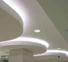 Stropni namještaj za stropove: LED svjetla kao optimalna opcija