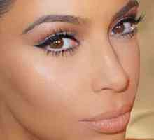 Casual slika u stilu Kim Kardashian: make-up
