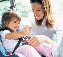 Pravila za prijevoz djece u automobilu