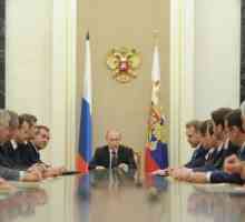Predsjednici Vlade Ruske Federacije: tko je taj zadatak i koji je redoslijed imenovanja?