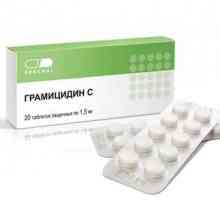 Lijek "Gramicidin C": opis, indikacije, preporuke za uporabu